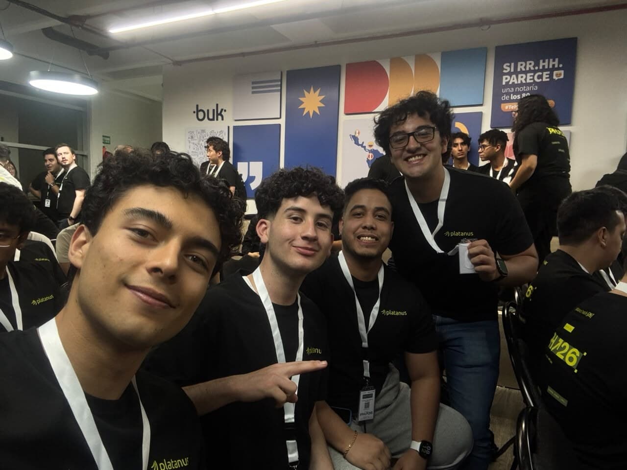 El equipo PULSO en el Platanus Hack