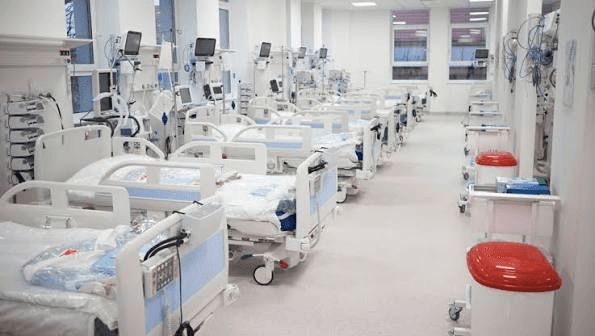 Hospital aceptando el caso